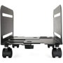 TOOQ Soporte metálico para CPU de suelo con ruedas UMCS0004-B
